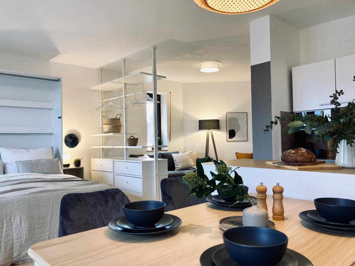 Schickes, Stilvolles Und Helles Apartment In Muenster 외부 사진