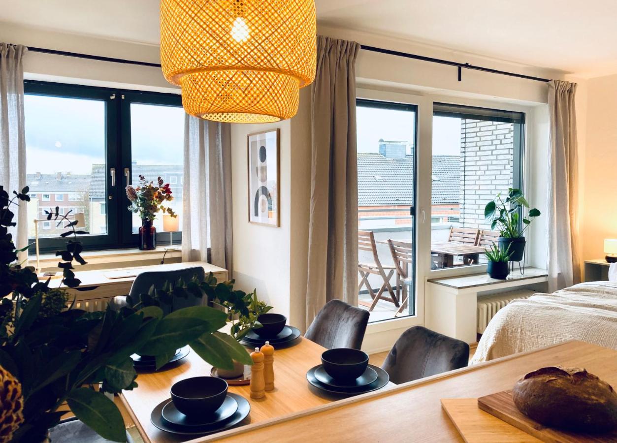 Schickes, Stilvolles Und Helles Apartment In Muenster 외부 사진