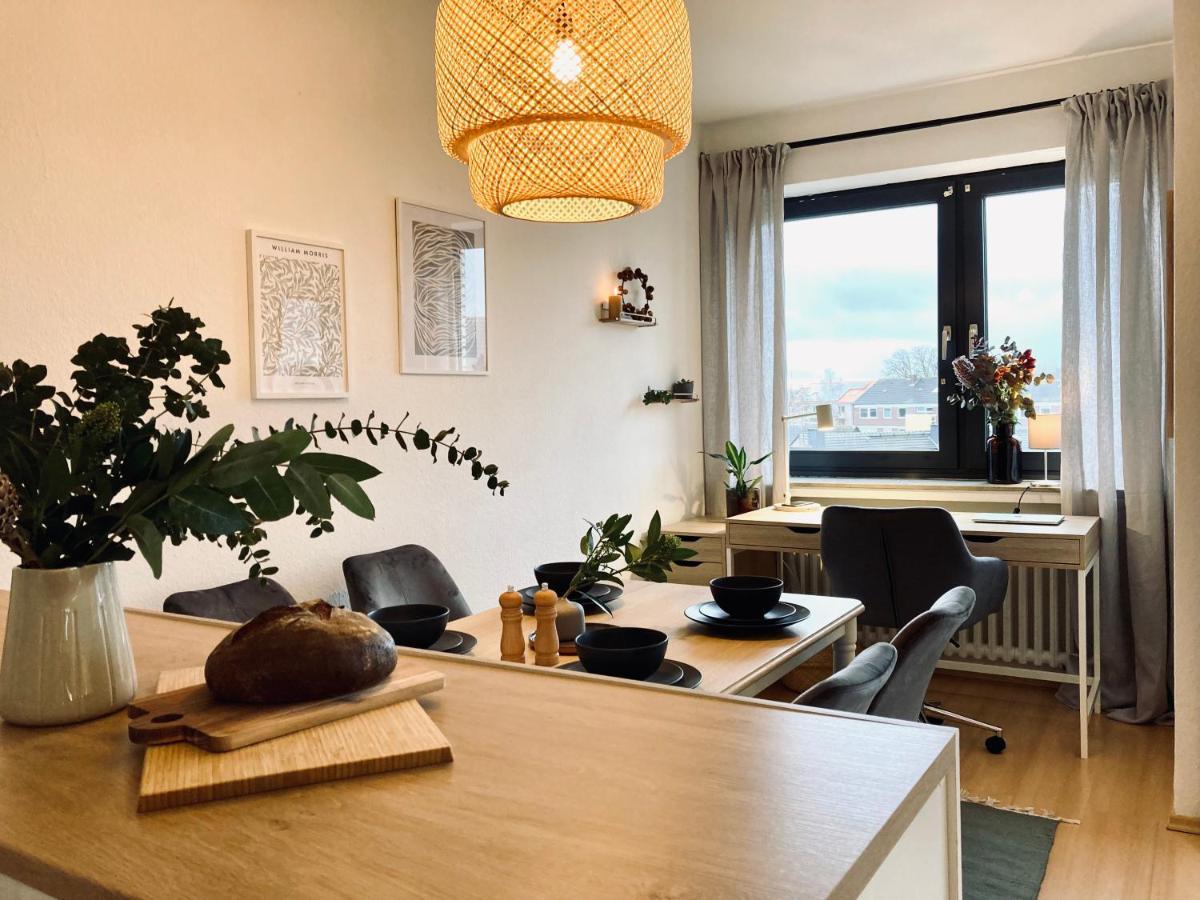 Schickes, Stilvolles Und Helles Apartment In Muenster 외부 사진