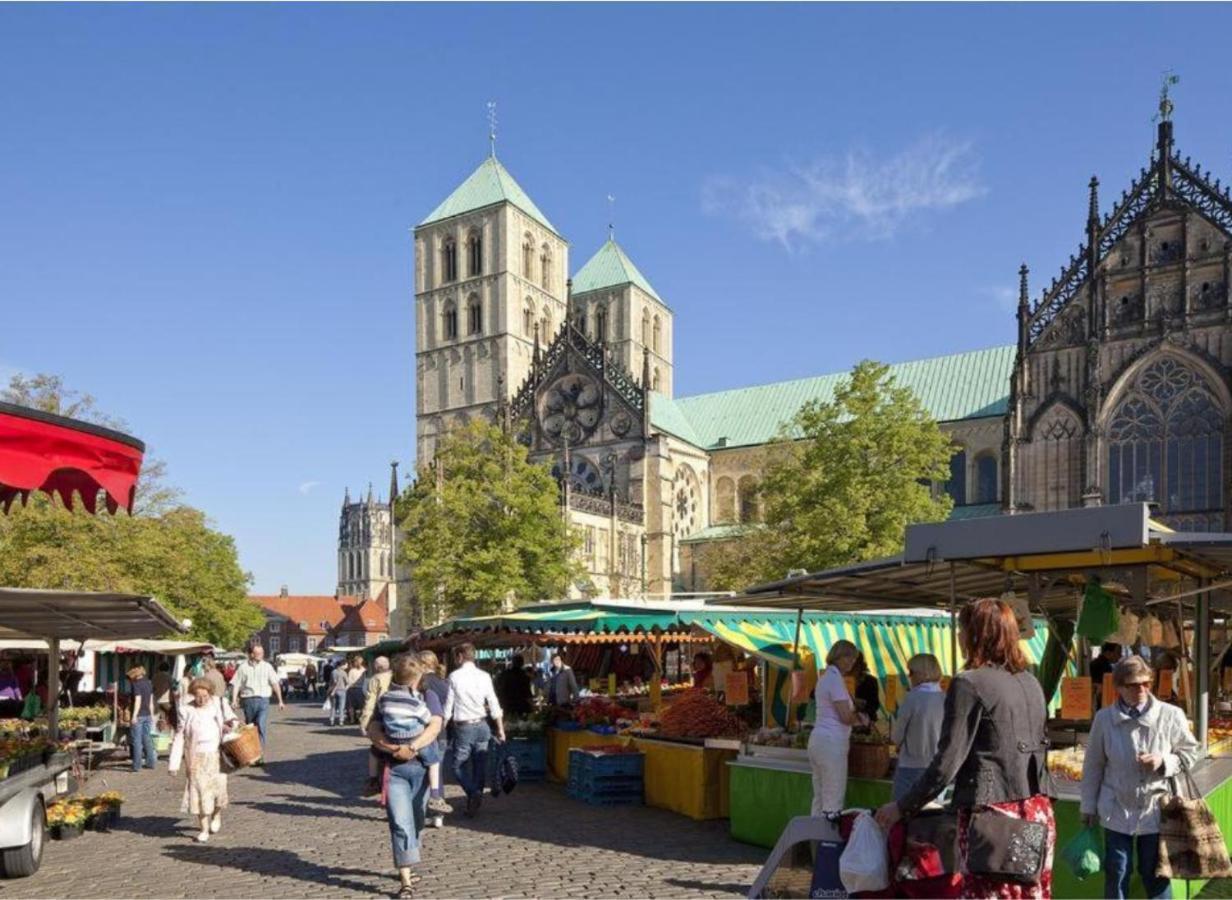 Schickes, Stilvolles Und Helles Apartment In Muenster 외부 사진