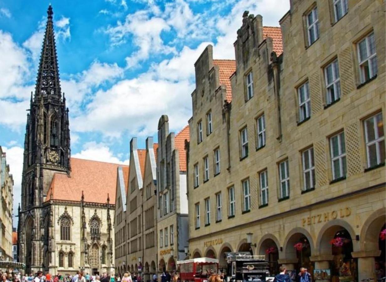 Schickes, Stilvolles Und Helles Apartment In Muenster 외부 사진